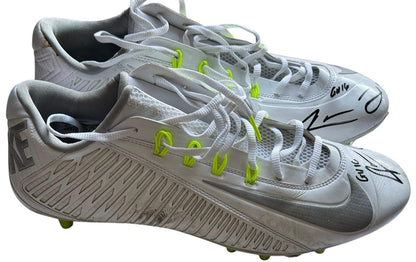 Jarvis Landry Autographed 2016 Nike Fly Wire Game Used Spikes