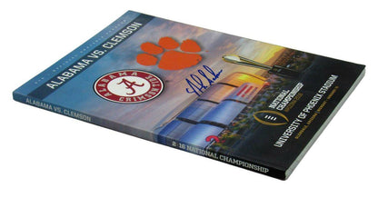 Nick Saban Alabama Signed/Auto 2016 National