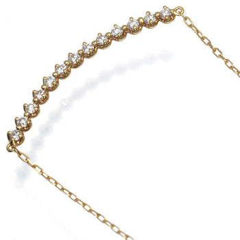 Diamond 0.22Ct Necklace 18K 750 Yellow Gold