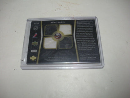 Mike Bossy 2008 Upper Deck Black Game Used Quad