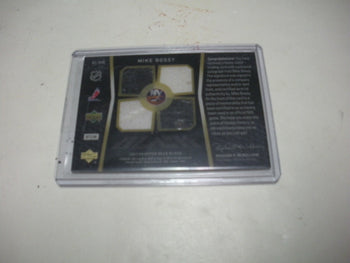 Mike Bossy 2008 Upper Deck Black Game Used Quad