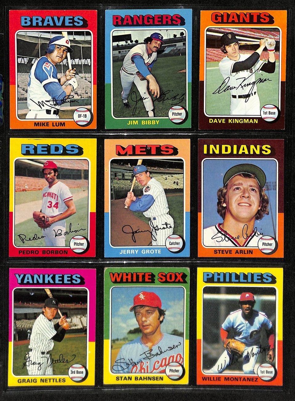 1975 Topps Baseball Complete Set (660) Aaron, Yount, Brett, Ryan 194622