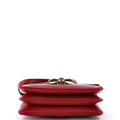 Gucci Queen Margaret Shoulder Bag Gg Coated Canvas Medium