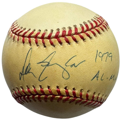Don Baylor Autographed Official American League Baseball (JSA)
