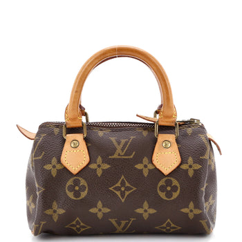Louis Vuitton Speedy Mini Hl Handbag Monogram Canvas