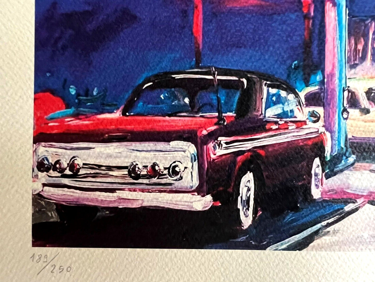 Bob Dylan Lithograph Coa Signed Op Numbered In Pencil Art