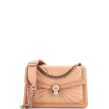 Bvlgari Serpenti Forever Shoulder Bag Quilted Leather Small