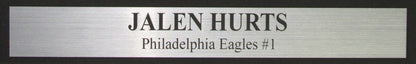 Jalen Hurts Autographed 16X20 Photo Philadelphia Eagles Framed Jsa