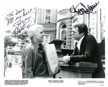 Steve Martin & Steve Lawrence Autographed 8X10 Photo