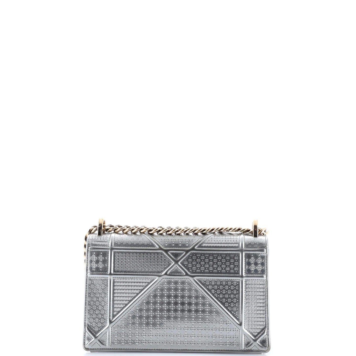 Christian Dior Diorama Flap Bag Cannage Embossed Calfskin Small