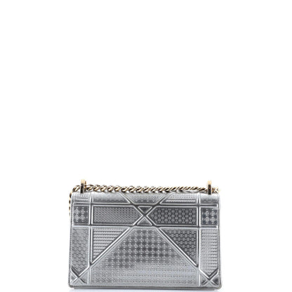 Christian Dior Diorama Flap Bag Cannage Embossed Calfskin Small