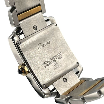 Cartier Tank Franaise Mm W51012Q4 White K18/Ss