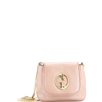 Gucci 1973 Chain Shoulder Bag Leather Small