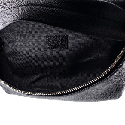 Gucci Logo Belt Bag Leather With Gg Coated Canvas