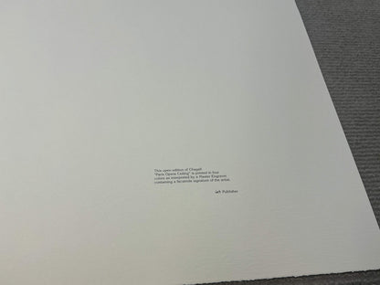 Marc Chagall Paris Opera Ceiling " Poster Modernism Green Yello