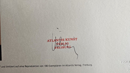 Paul Klee Lithograph Numbered Coa