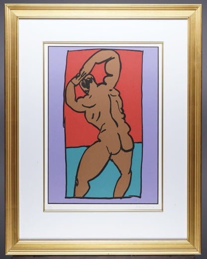 Ken Done Man Figure Signed Original Silkscreen Pop Art Limited Edition 190/200