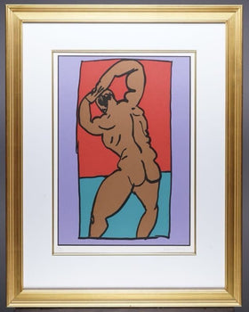 Ken Done Man Figure Signed Original Silkscreen Pop Art Limited Edition 190/200