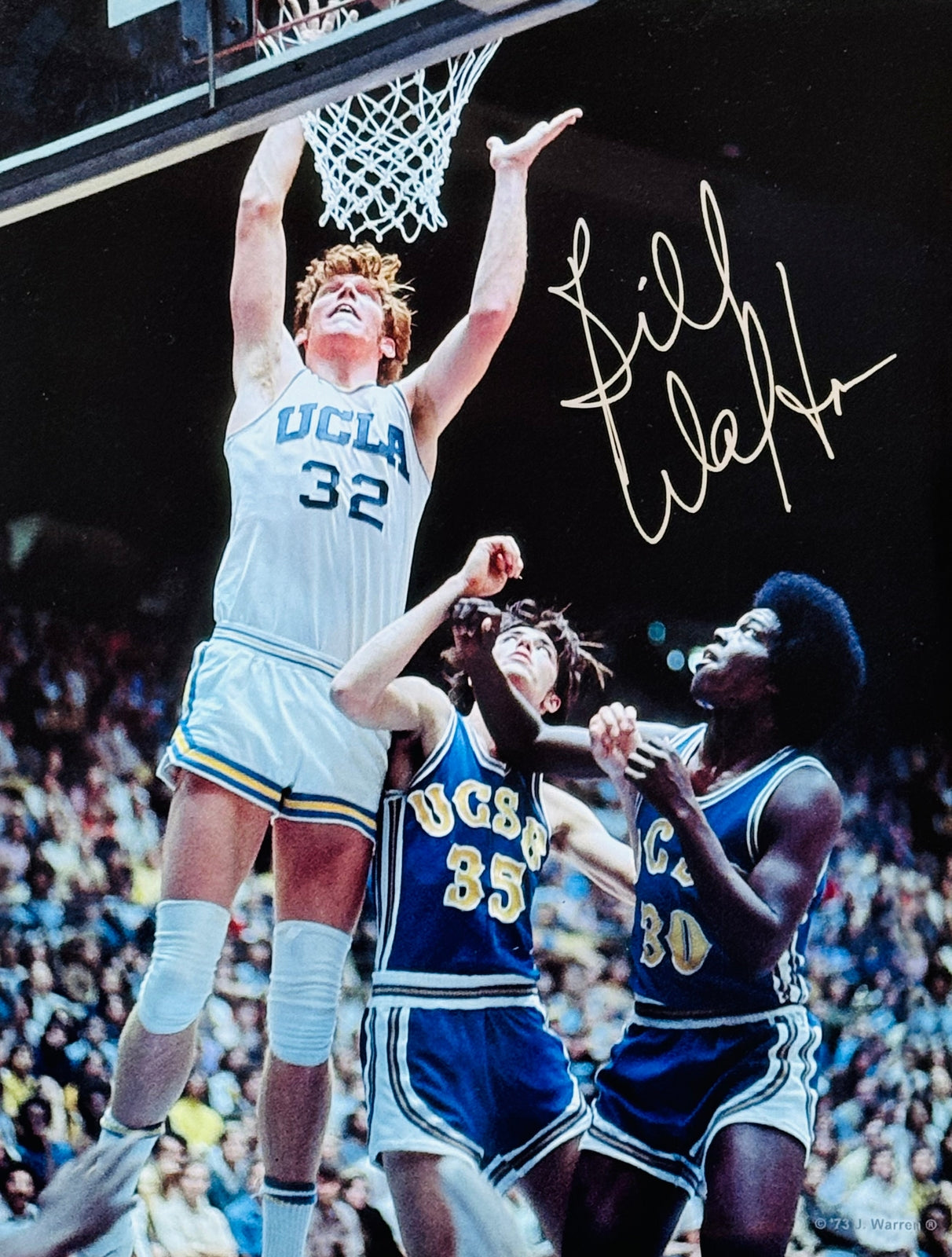 Bill Walton Autographed 11X14 Basketball Photo