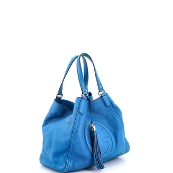 Medium Gucci Soho Shoulder Bag Leather