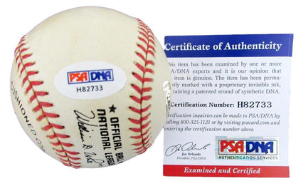 Willie Mays Hof Autographed Onl Baseball San