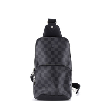 Louis Vuitton Avenue Sling Bag Damier Graphite