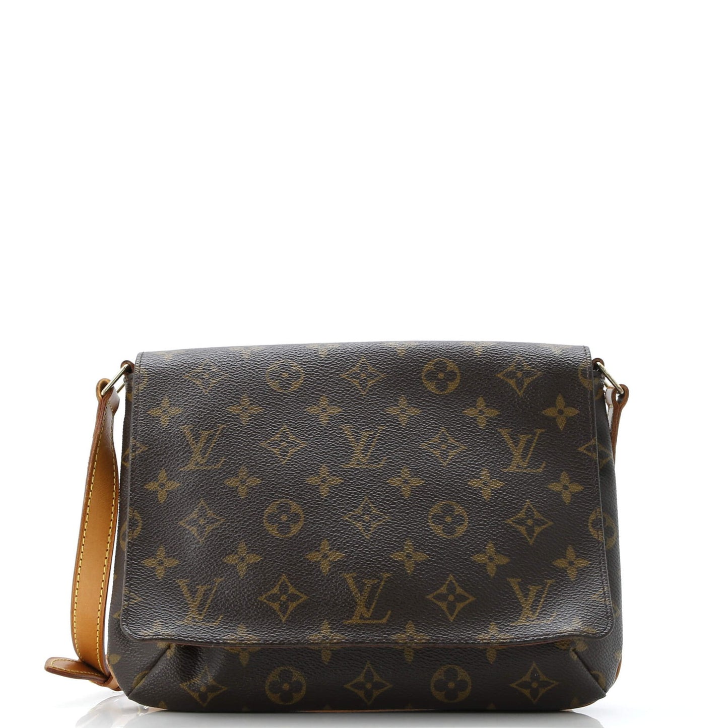 Louis Vuitton Musette Tango Handbag Monogram Canvas