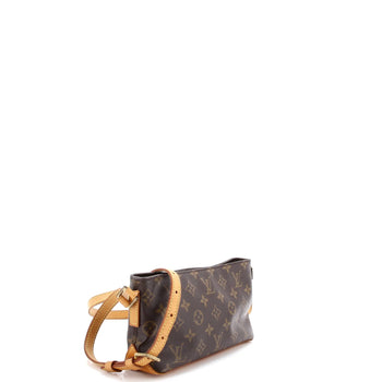 Louis Vuitton Trotteur Handbag Monogram Canvas