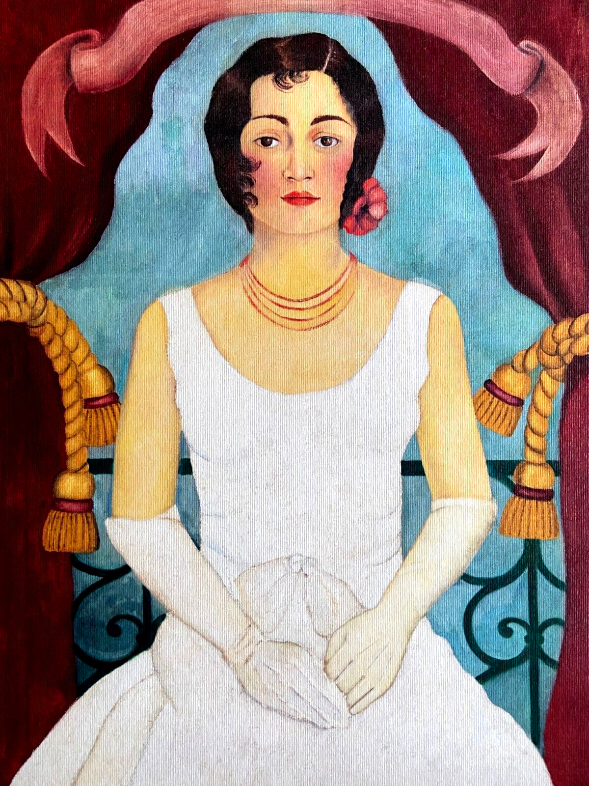 Frida Kahlo Lithograph Certified Signed Numbered By Hand