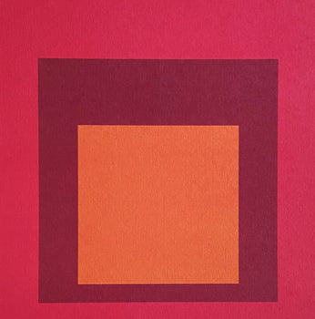 Josef Albers Lithograph Guggenheim Museum