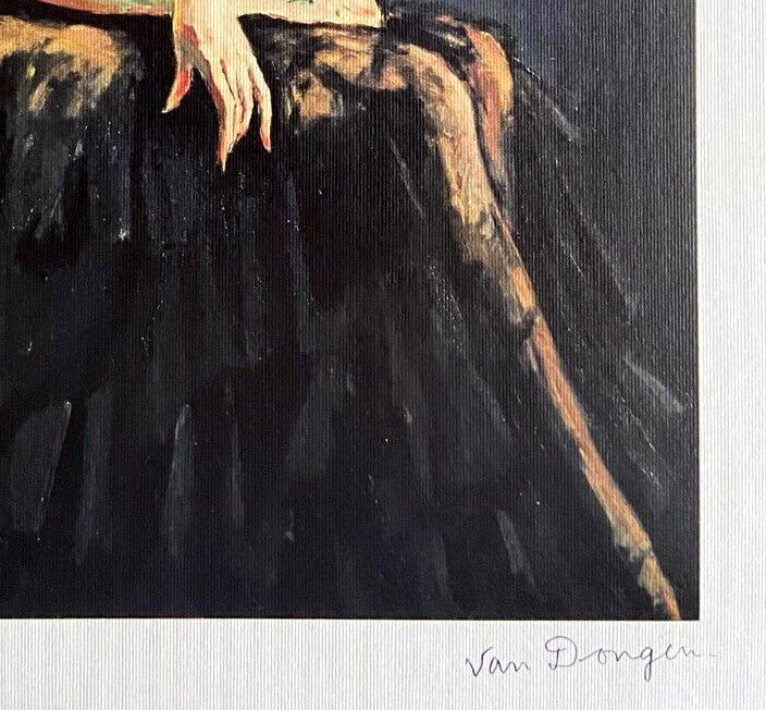 Kees Van Dongen Lithograph 1987 180 Ex