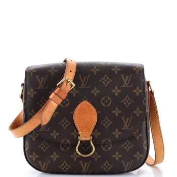 Louis Vuitton Saint Cloud Handbag Monogram Canvas Gm