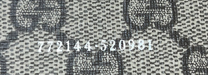 Gucci Logo Shopper Tote Printed Canvas Small