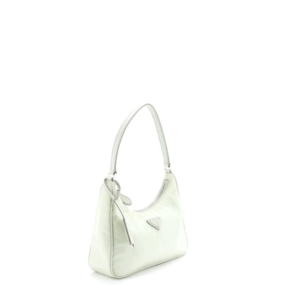 Prada Re-Edition 2005 Hobo Tessuto With Saffiano Leather Mini