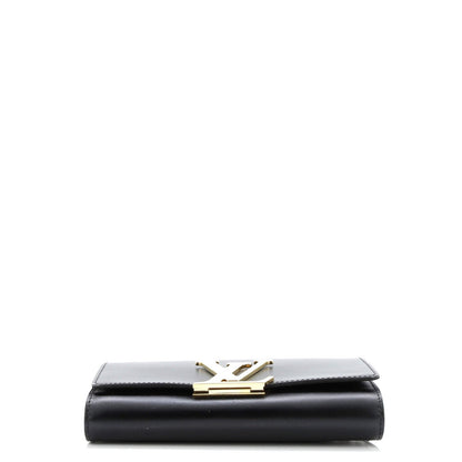 Louis Vuitton Chain Louise Clutch Leather Mm