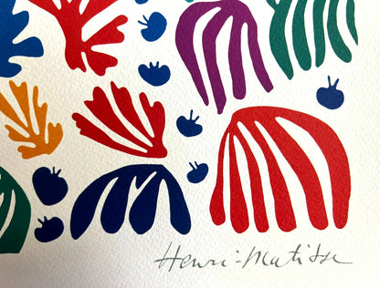 Henri Matisse Lithograph Coa Signed Op Numbered In Pencil