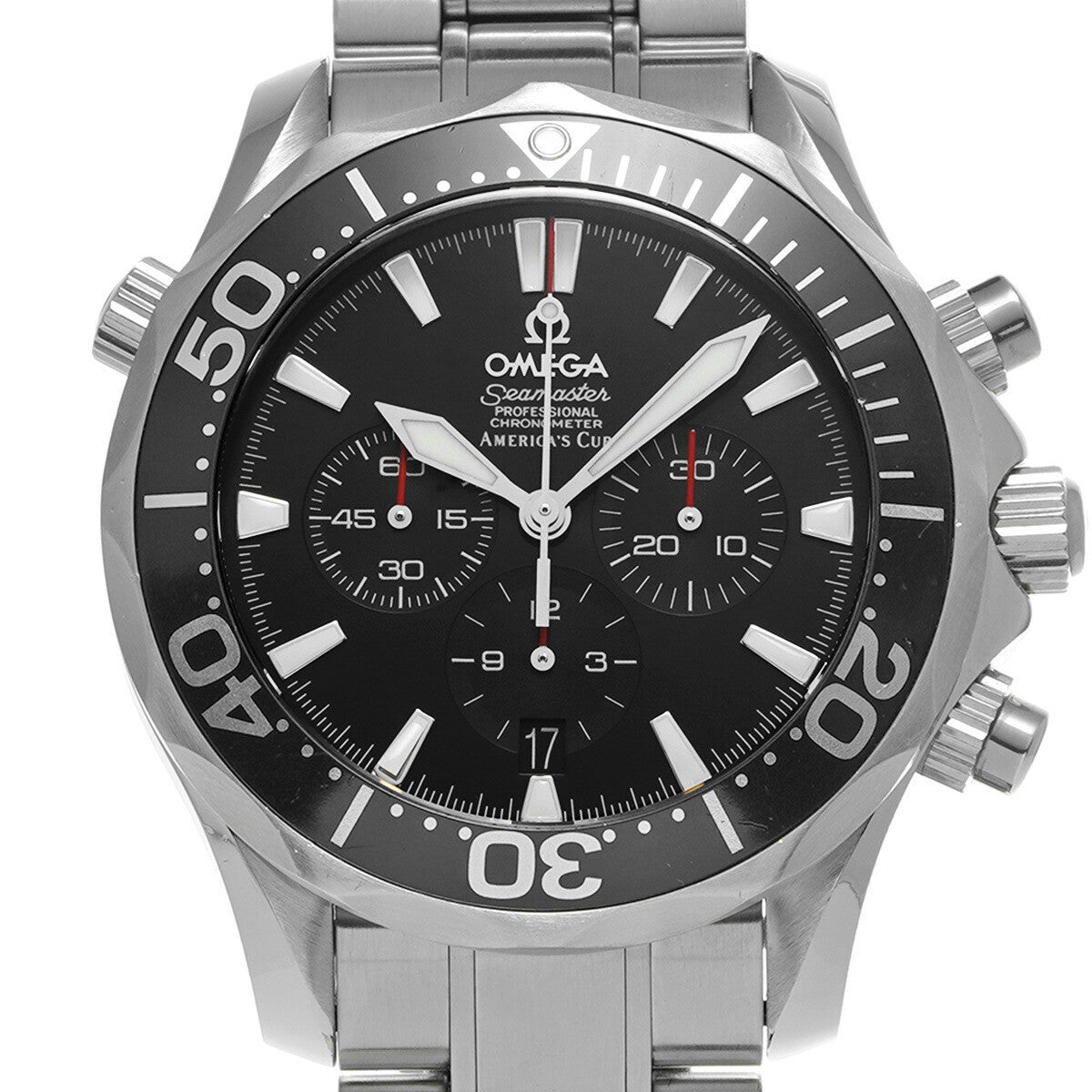 Omega Seamaster 300 Chronograph America'S Cup 2594.50 Men'S Used Watch #21011