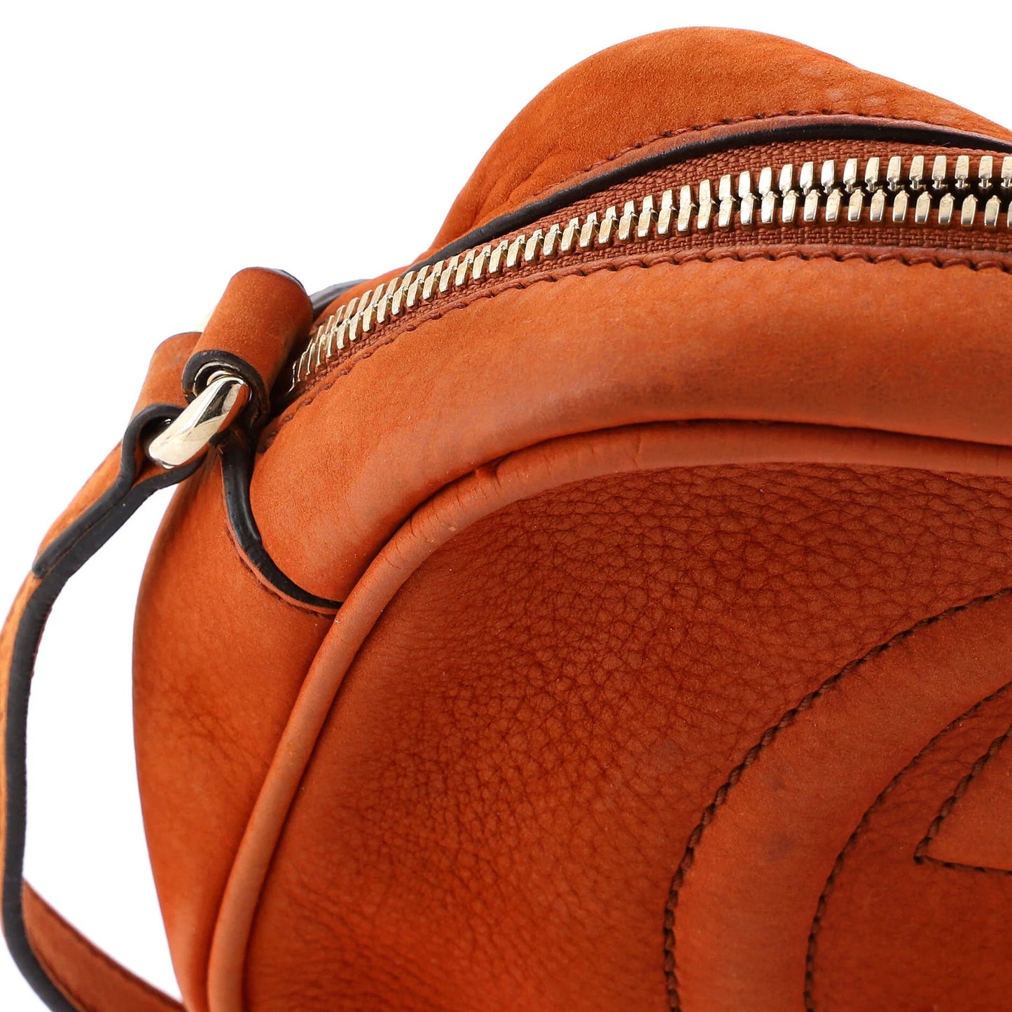 Gucci Soho Disco Crossbody Bag Nubuck Small