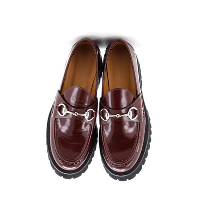 Gucci Women'S Harald Horsebit Loafers Leather