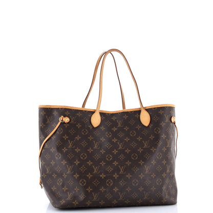 Louis Vuitton Neverfull Tote Monogram Canvas Gm