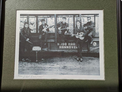 The Beatles / Astrid Kirchherr Signed Original Photograph Limited Print Framed