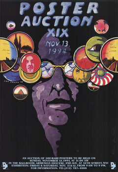Jan Sawka Poster Auction Xix, - Signed