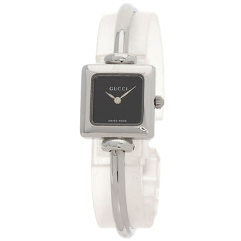 Gucci Square Face Watches 1900L Stainless Steel/Stainless Steel Ladies