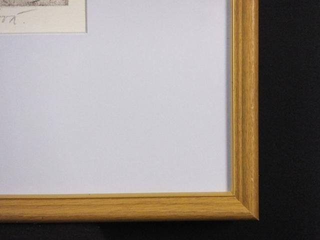 Veronika Pale?Kova Original Etching "Philosopher" 2/30 Signed Czech Surreal Art