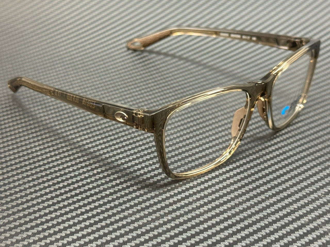 COSTA DEL MAR 6A8024 02 Taupe Crystal Men's 52 mm Eyeglasses