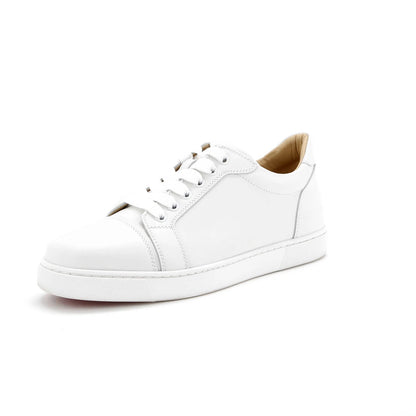 Christian Louboutin Women'S Vieira Flat Sneakers Leather