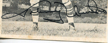 Johnny Unitas Autographed Cut (Jsa)