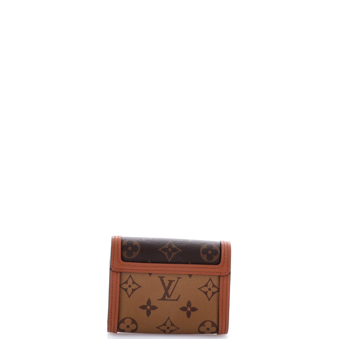 Louis Vuitton Dauphine Wallet Reverse Monogram Canvas Compact