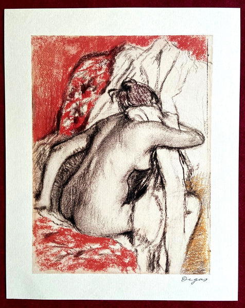 Edgar Degas Lithograph Coa Mourlot