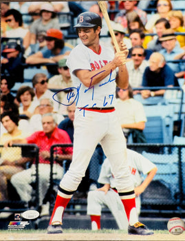 Carl Yastrzemski Autographed 11X14 Baseball Photo (Jsa)